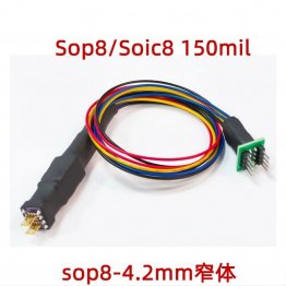 SOP8 150mil Probe Chip Online Programming Adapter Cable