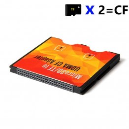 Adapter Dual TF to CF Card