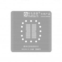 SSD Flash BGA304 Stencil Heat Directly 0.2mm