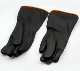 Double-Deck Acid Resistant Acid-proof Gloves