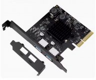 PCI-E x4 to Dual USB3.1 Expansion Card